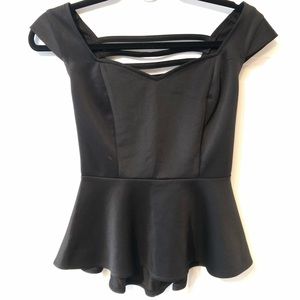 Peplum top